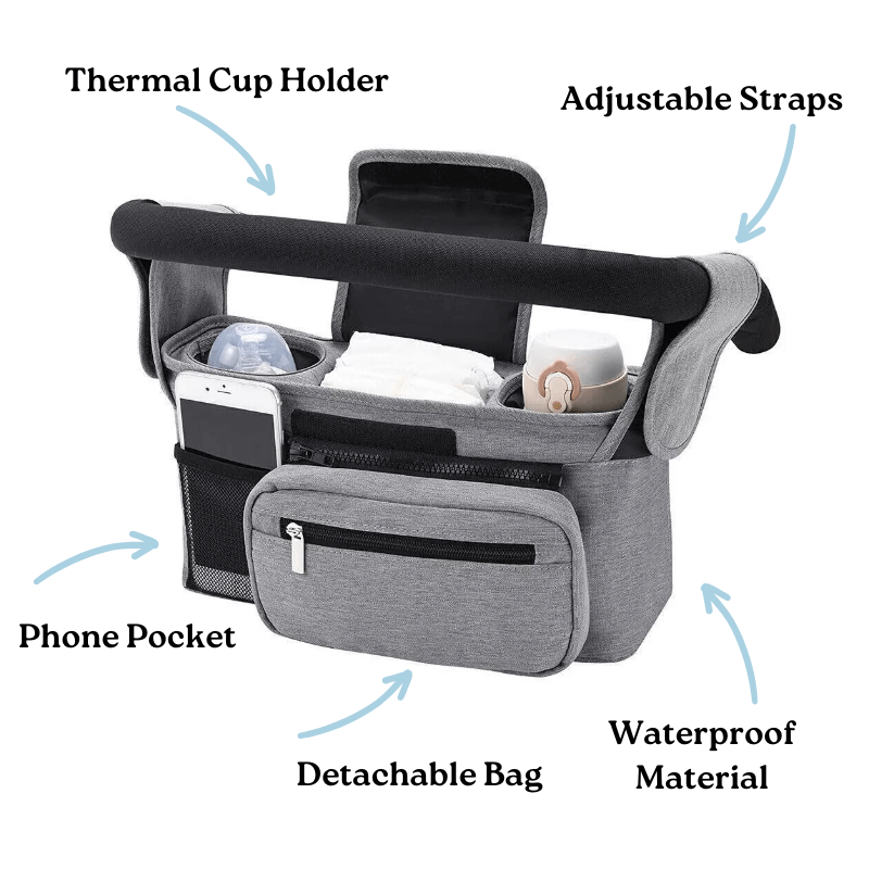 ParentPrep™ Premium Pram Organiser
