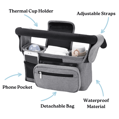 ParentPrep™ Premium Pram Organiser